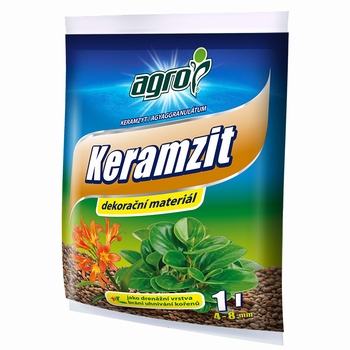 AGRO keramzit – ceramsite - 1 L (4-8 mm)