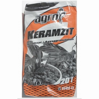 AGRO keramzit – ceramsite - 20 L (8-16 mm)