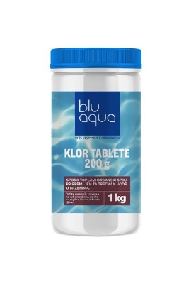 Blu Aqua Hlor tablete 200g 1kg